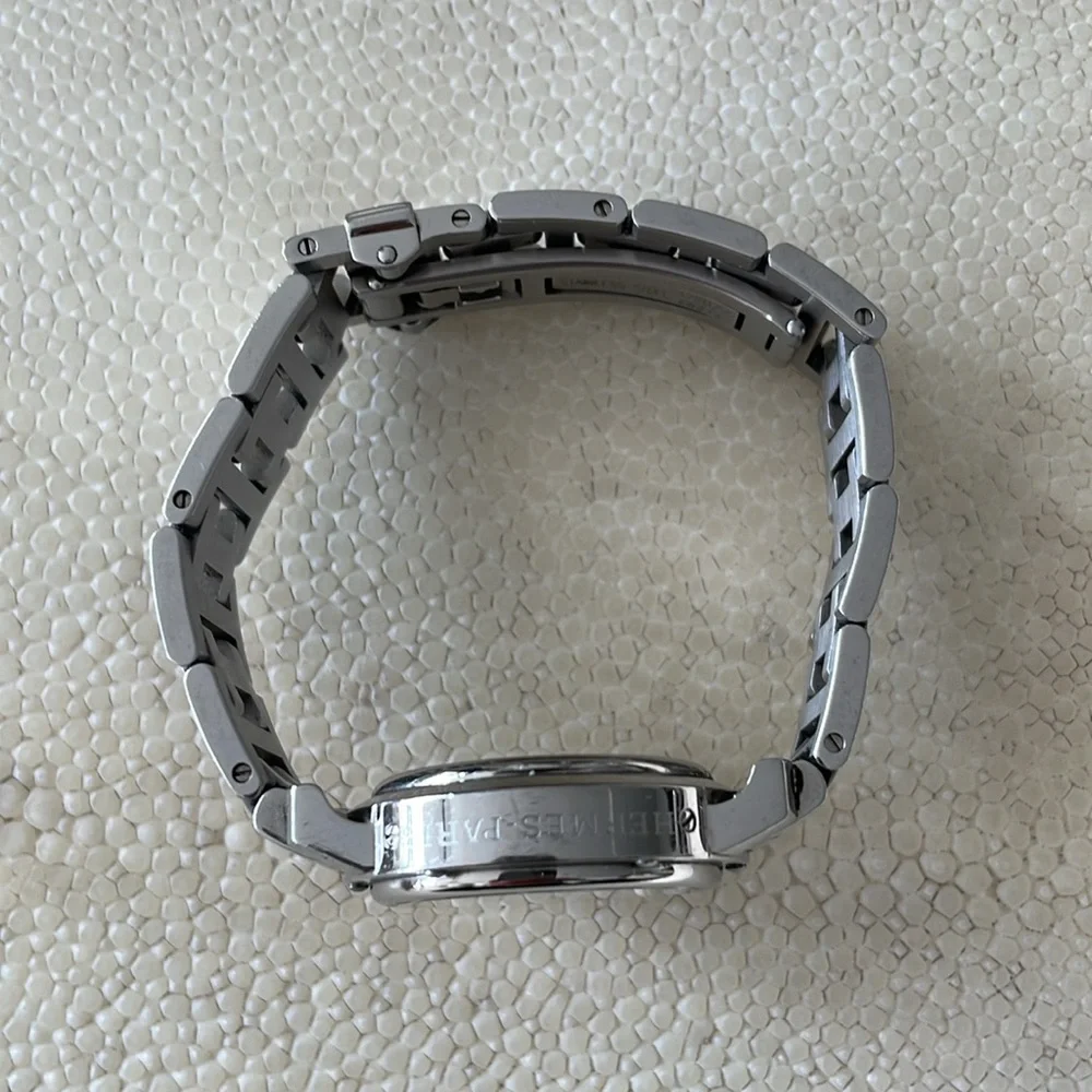 Hermes Lady’s Clipper Chronograph Stainless Steel Watch - Picture 8 of 16